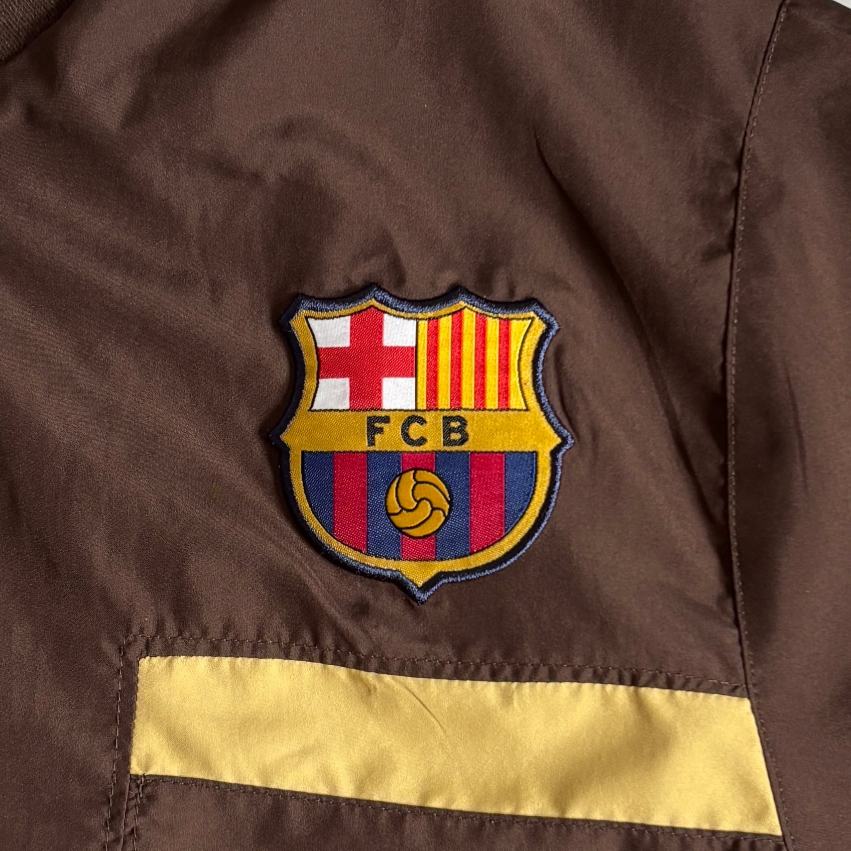 00s NIKE ナイキ FCバルセロナ ロゴ フットボールチーム ポリエステル