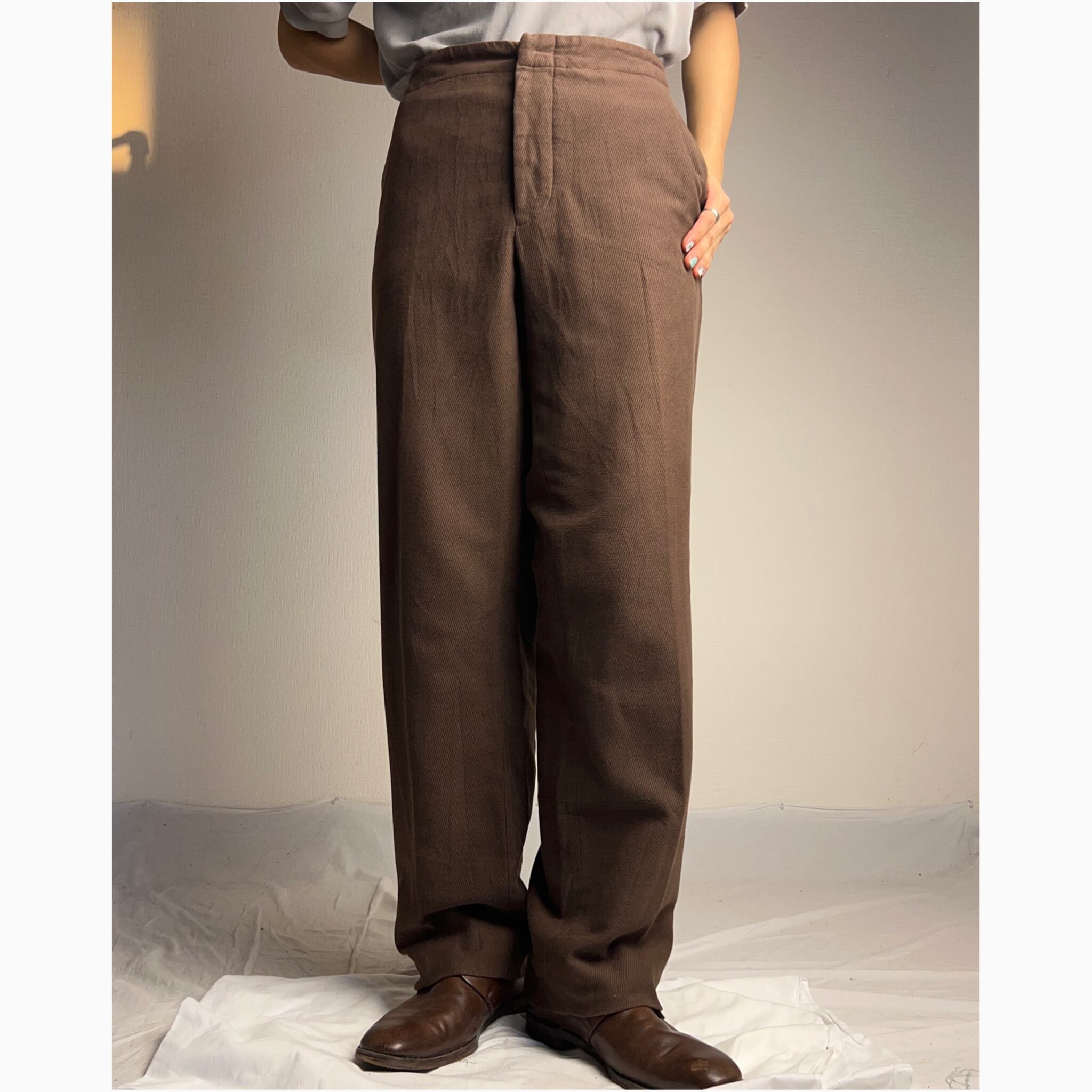 Ermenegildo Zegna” SIDE ADJUSTER PANTS【0725A17】 | 【公式】Thrift