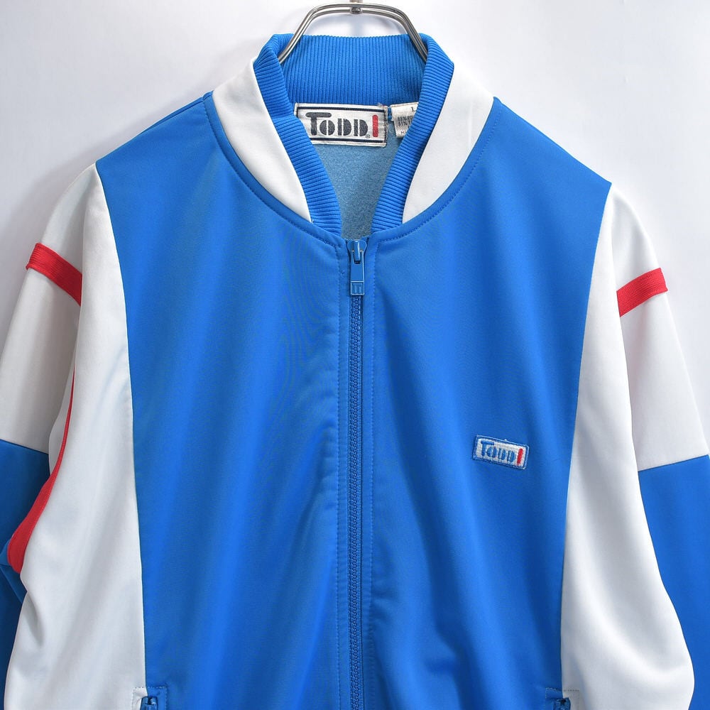 90s ToDDI トリコロールカラー 切替デザイン トラックジャケット