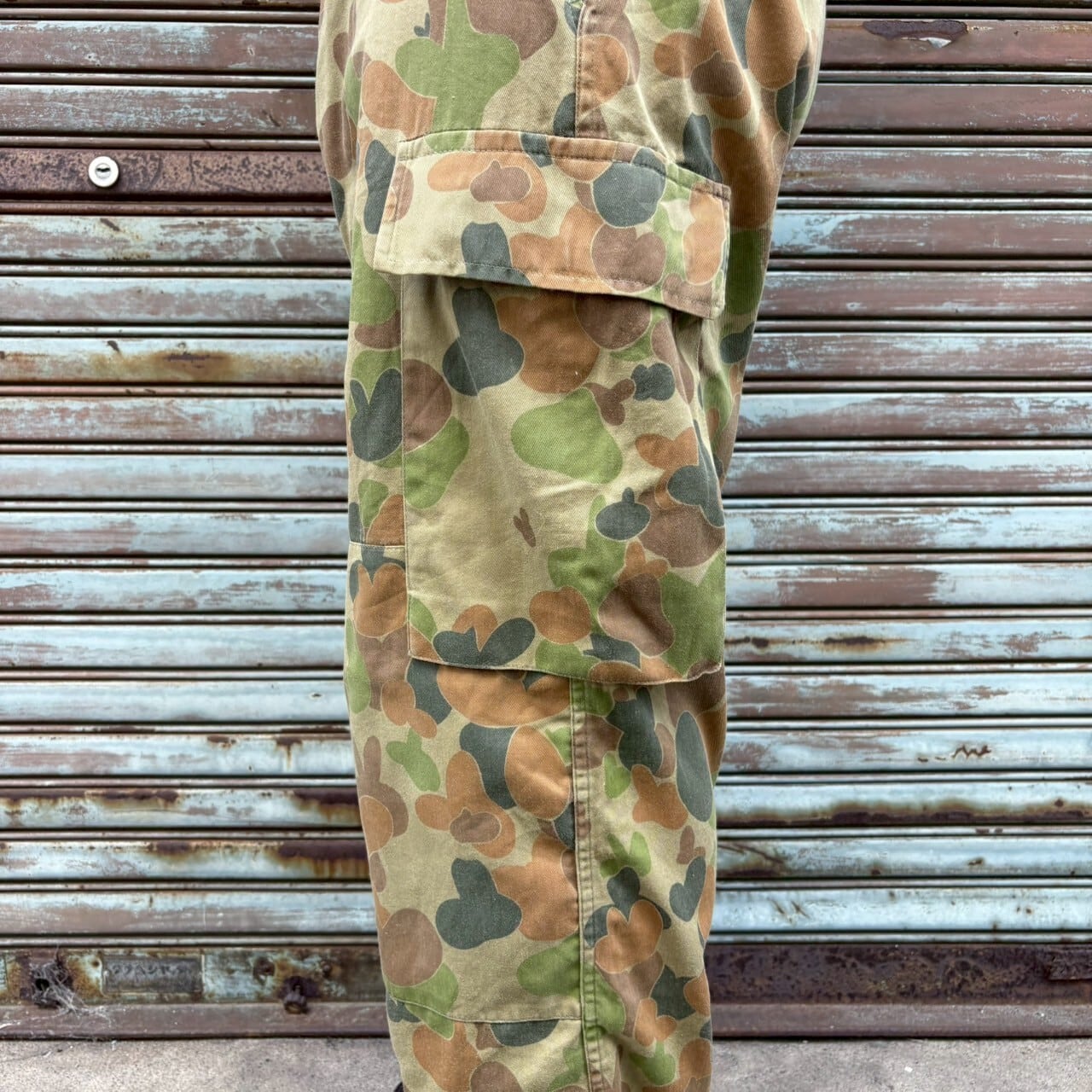80s オーストラリア軍 実物 DPCUカモ 迷彩 ヴィンテージ フィールド
