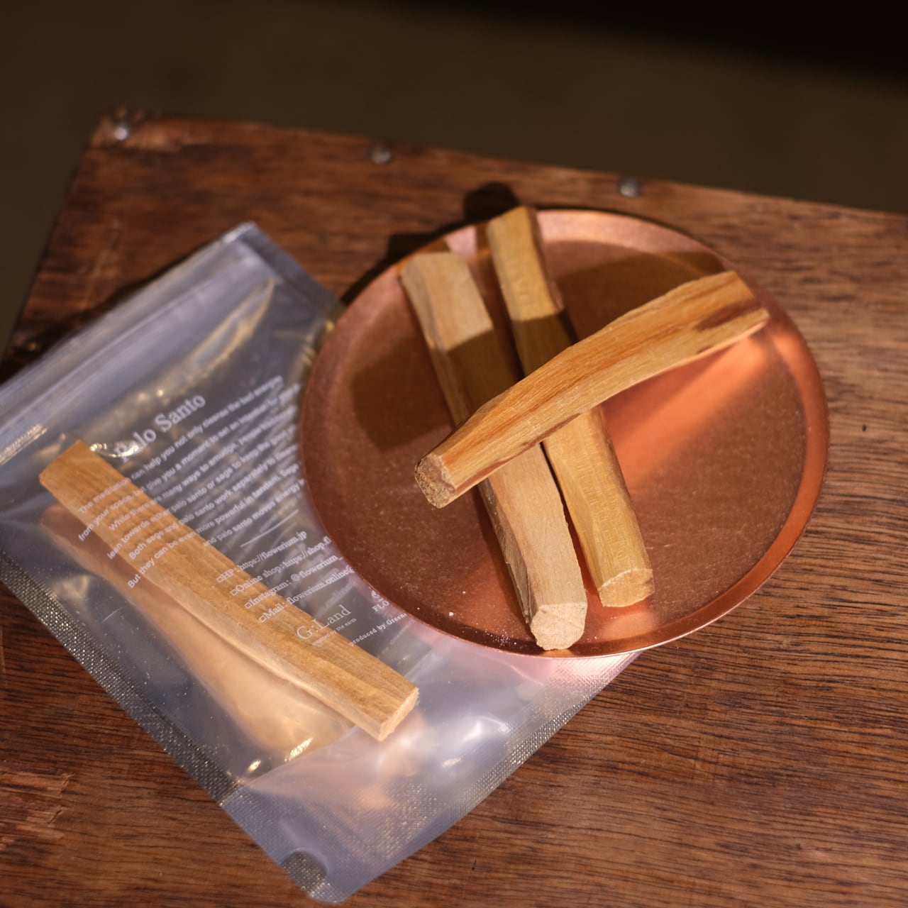ペルー産 パロサント》Positive Energy Palo Santo Sticks (ペルー産