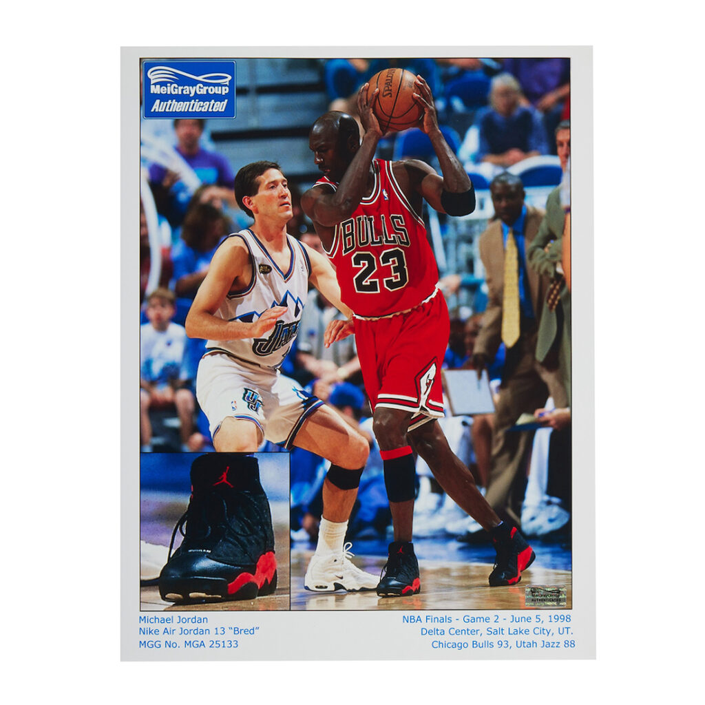 マイケル・ジョーダンが履いたエア・ジョーダン13が2億2千万円で落札