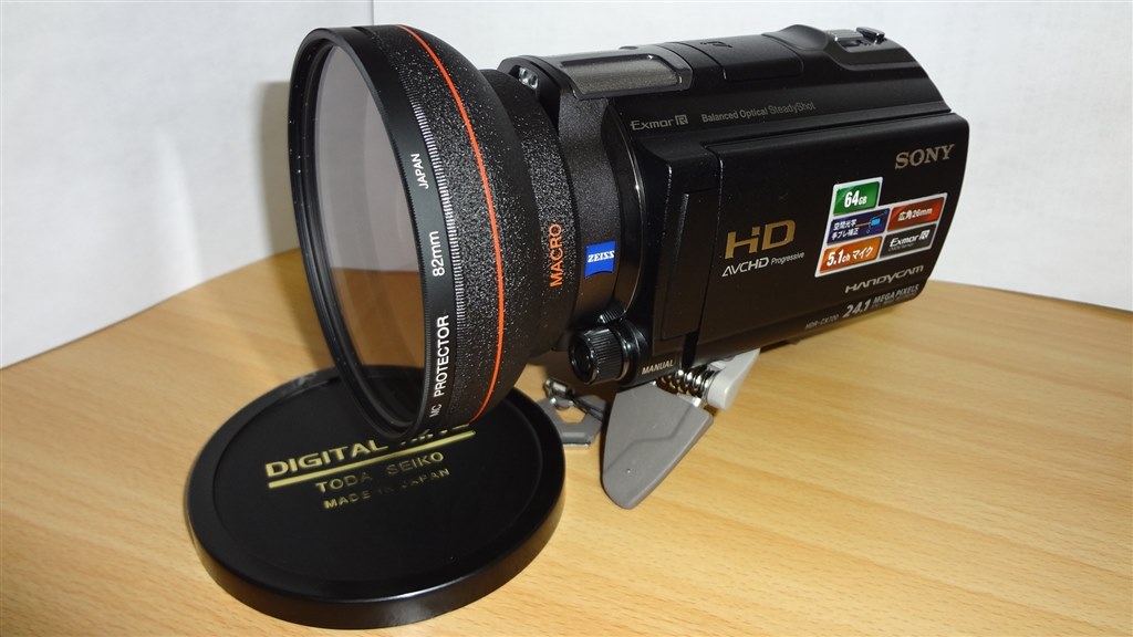 この機種にワイコンはつけられるのですか？』 SONY HDR-CX720V の