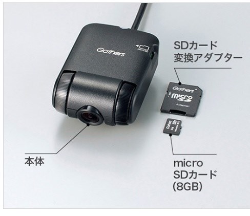 ドライブレコーダーのマイクロSDカード』 ホンダ N-BOX 2017年モデル