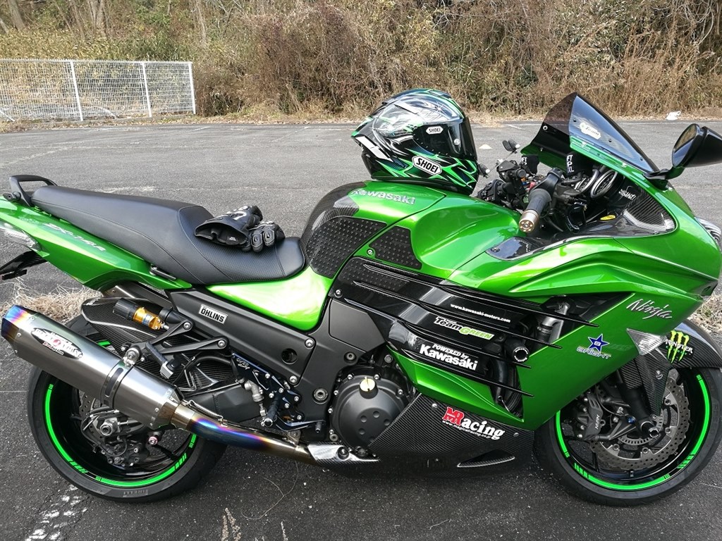 ZX-14Rにオーリンスのリアサス「TTX39」を取り付けました。』 カワサキ