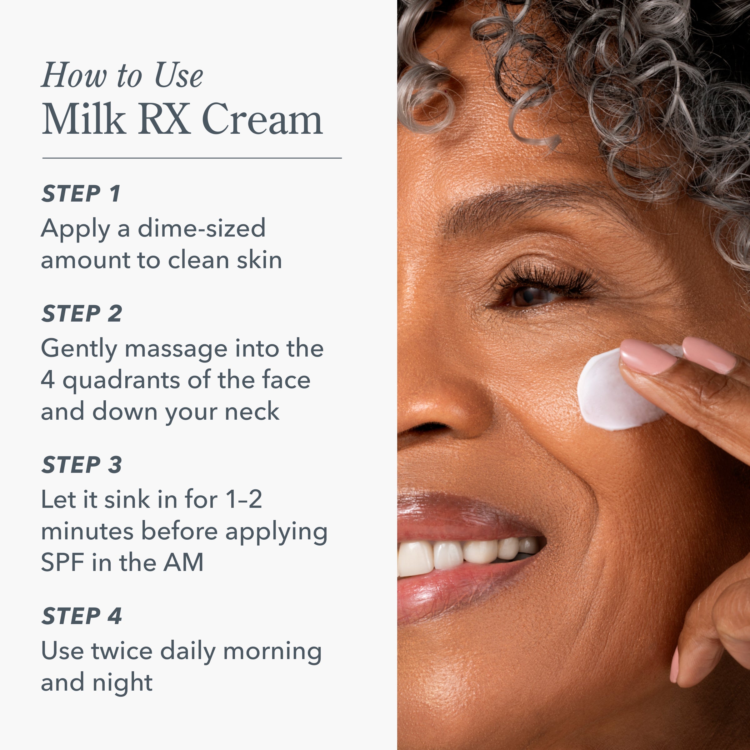 Hydrating Moisturizer for Dry, Sensitive, & Aging Skin | Milk RX