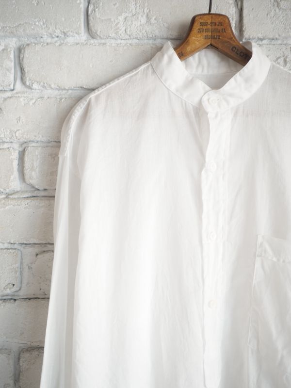 COMOLI ベタシャン プルオーバーシャツ