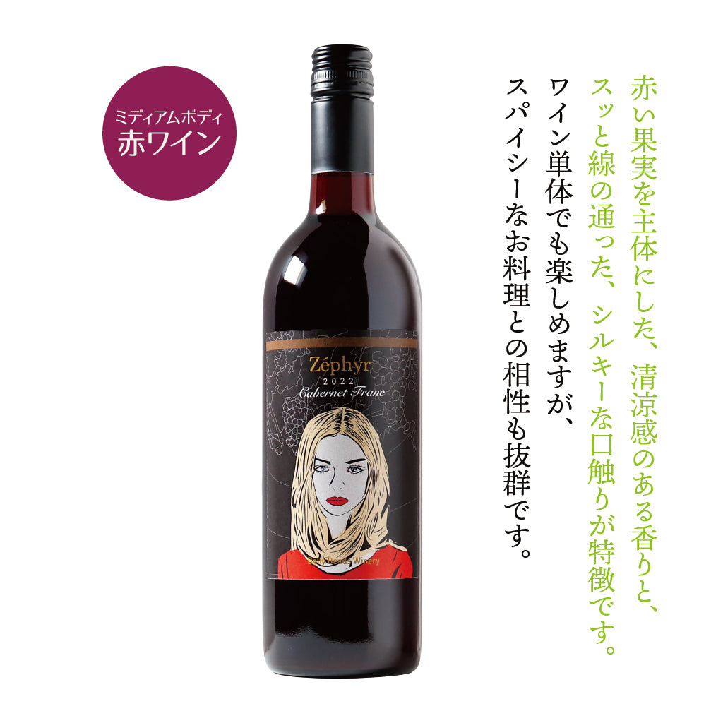 ゼフィール カベルネフラン 2022 -ZÉPHYR Cabernet Franc 2022