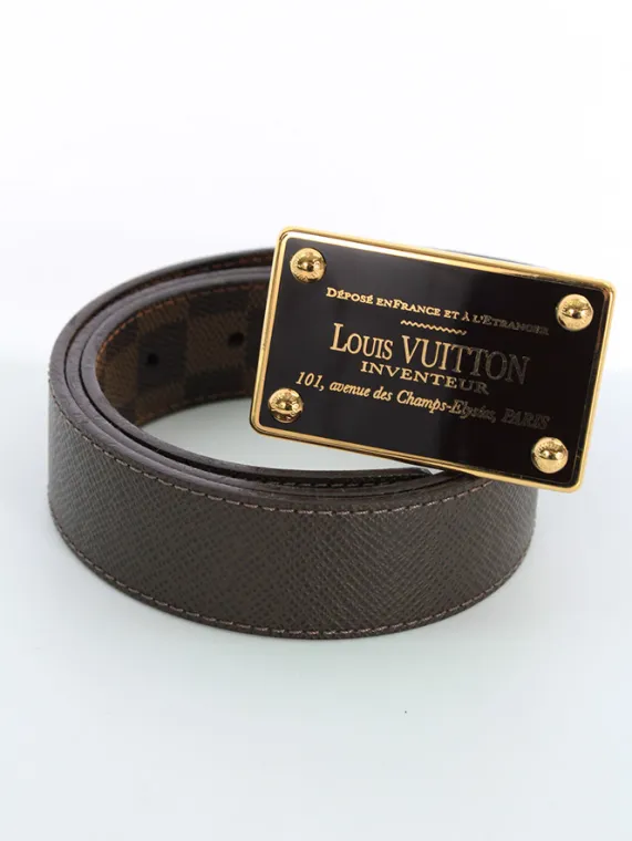 ルイヴィトン ベルト サンチュール アンヴァントゥール35MM M9677 2009