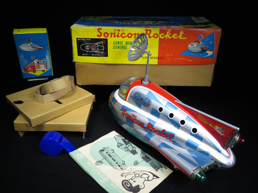チェッカーソニコンロケット – 増田屋 – 日本製 | Mark Bergin Toys