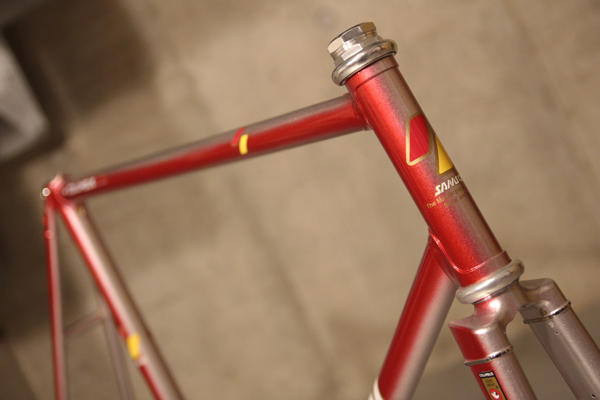 競輪選手から絶大な信頼を得たフレーム。 SAMSON (サムソン) 原田