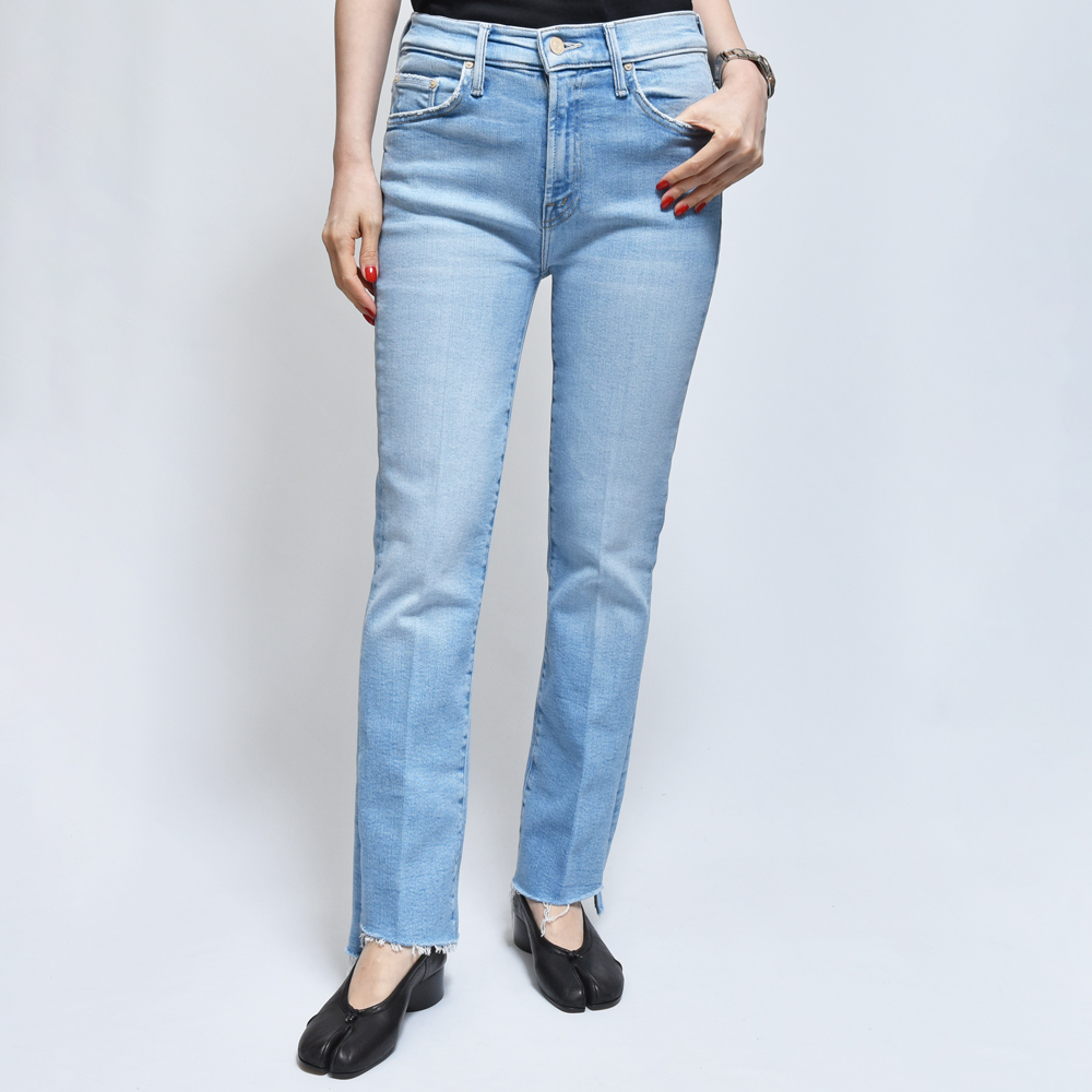 WINTER SALE】MOTHER(マザー)1157-1008 THE INSIDER CROP STEP FRAY