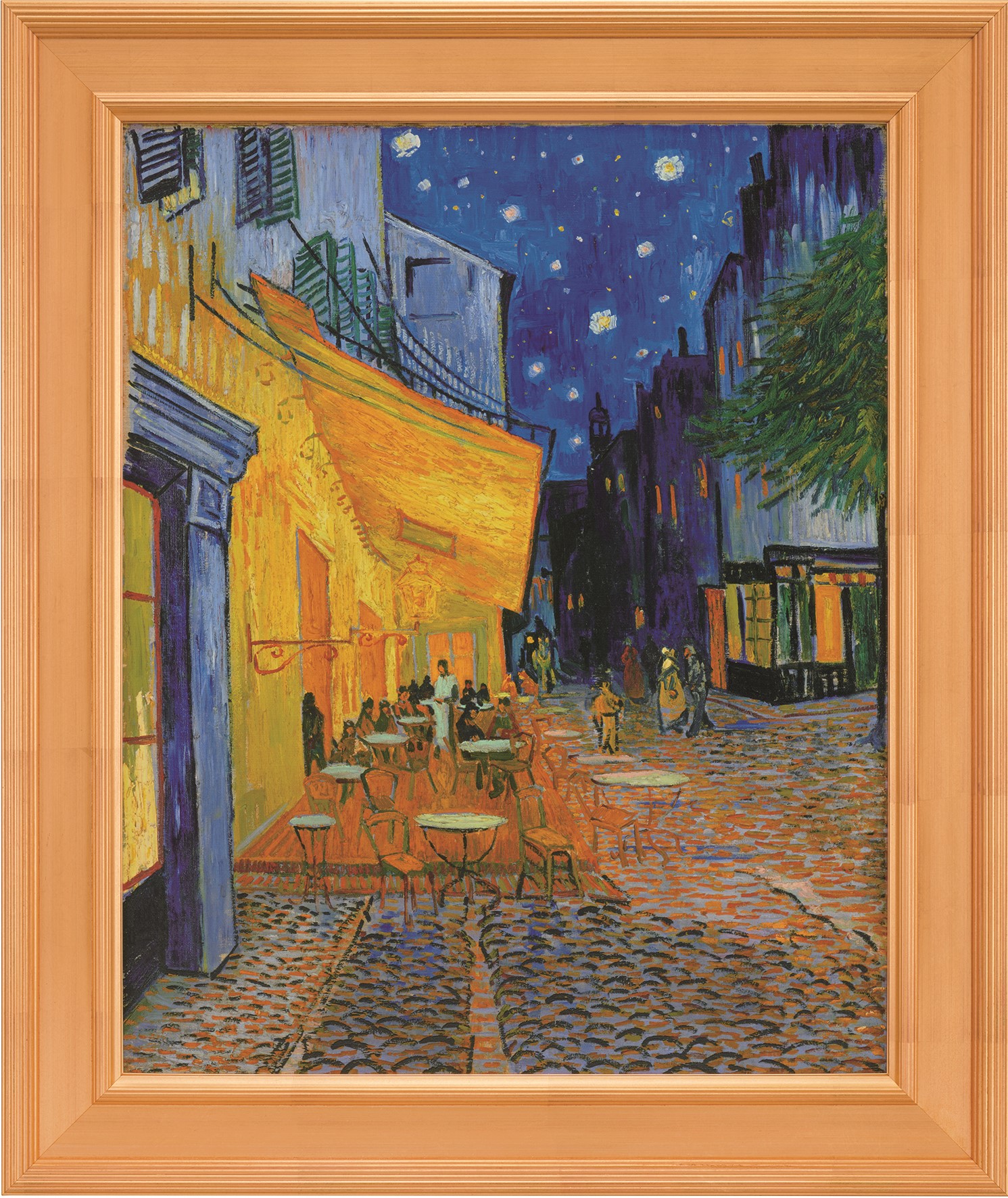 夜のカフェテラス | 商品紹介 | 美術品複製画販売サイト | 美術趣味