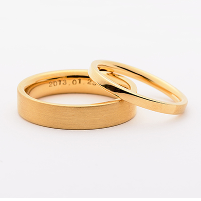 Signet Rectangle Ring S -シグネットレクタングルリング S-の結婚指輪