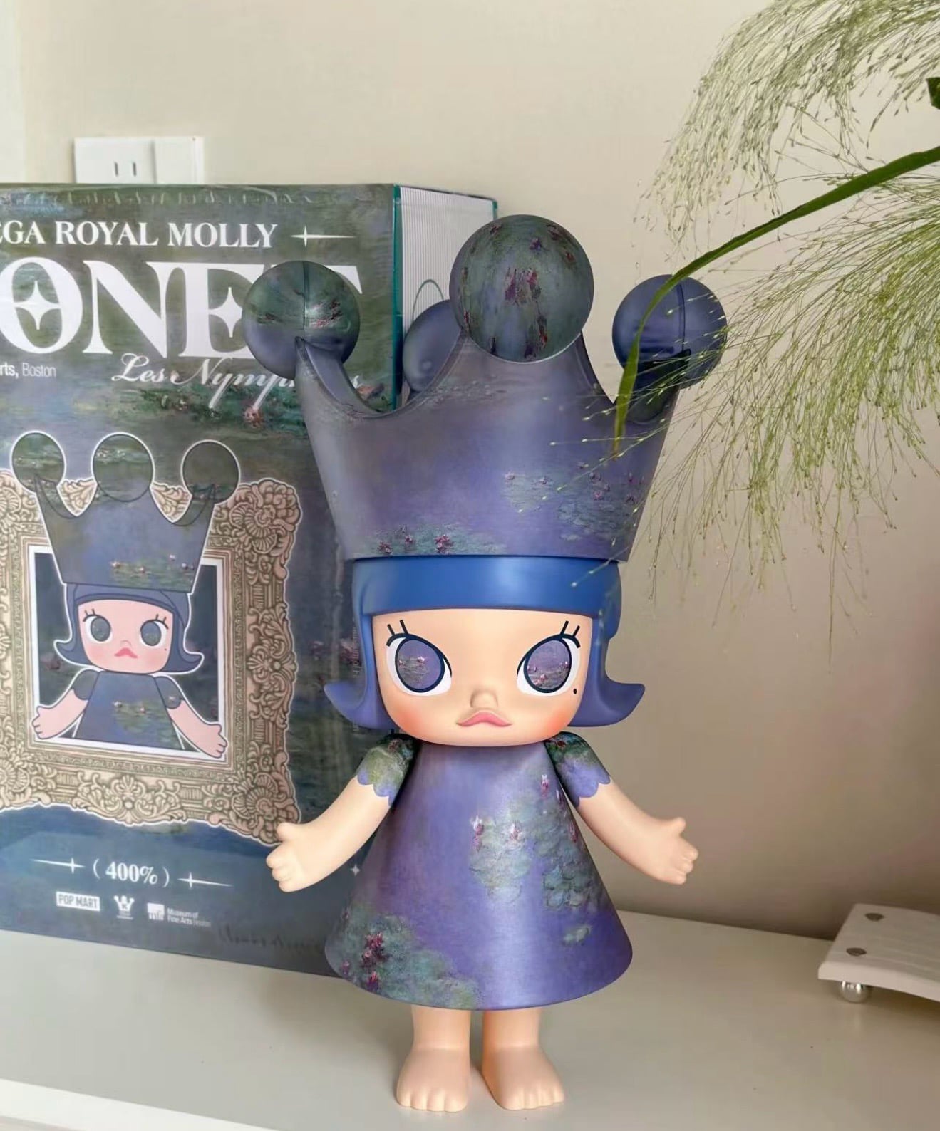 Molly Monet 400 Búp Bê Nghệ Thuật POP MART Độc Đáo, Tinh Tế