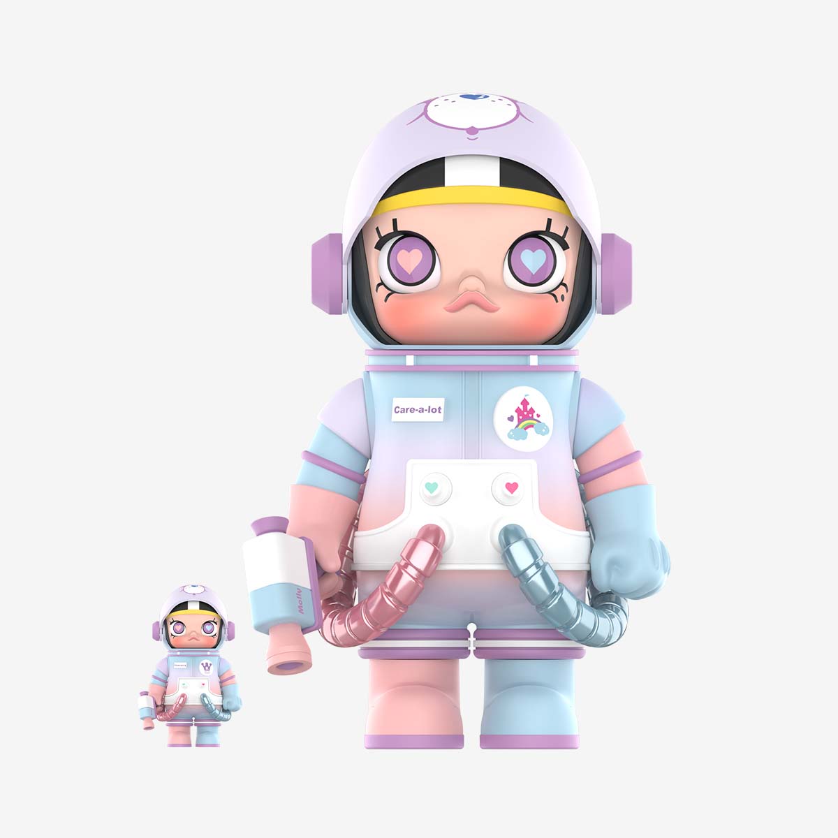 MEGA COLLECTION 400%+100% SPACE MOLLY x Care Bears-Care-a-lot-Bear