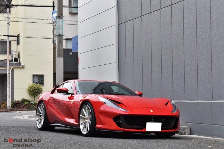 Ferrari 812 SuperFast×ANRKY AN28・プロテクションフィルム・デジタル