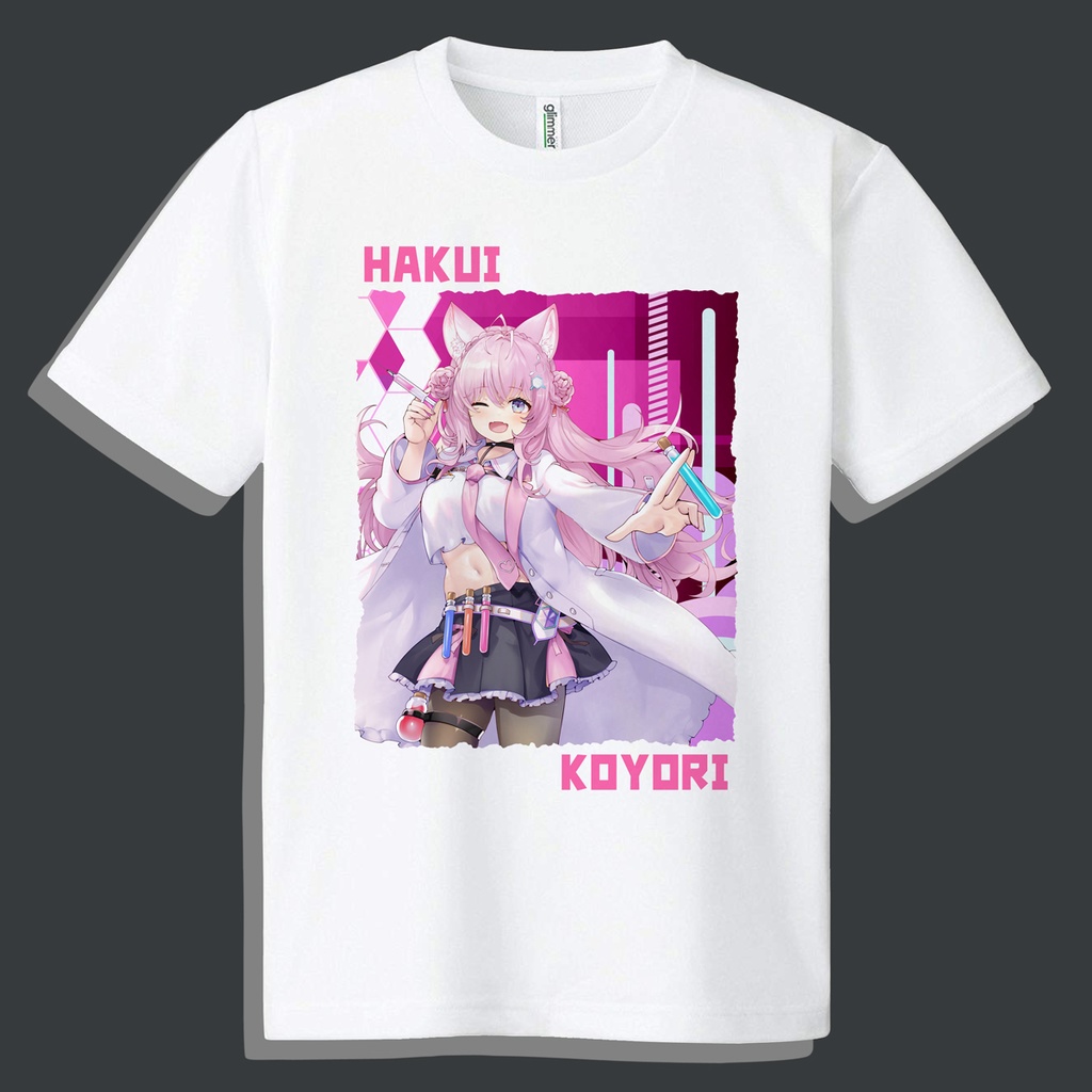 S～4L] ドライメッシュTシャツ 博衣こより - 幻奏月華園 in BOOTH - BOOTH