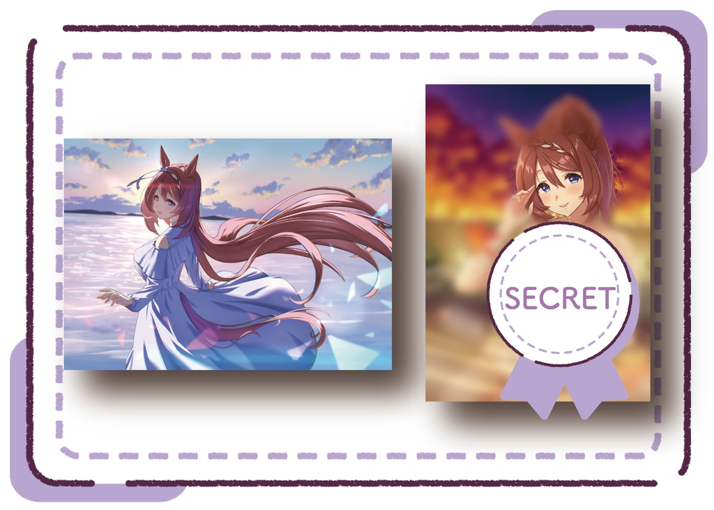 C107 flourish アシマ 新刊セット アクリルボード 2種 C107 flourish