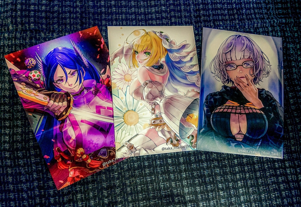 FGO ポストカード 7種セット - Moai_Tank. - BOOTH