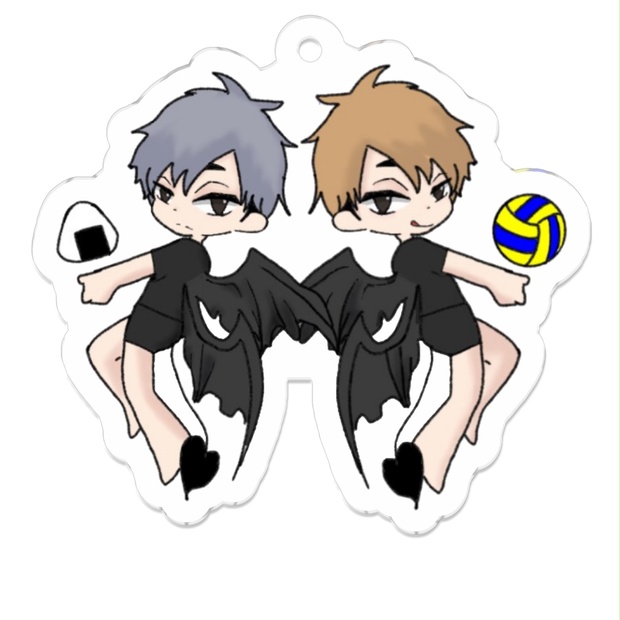 ハイキュー宮兄弟アクリルキーホルダー - miyasamu - BOOTH