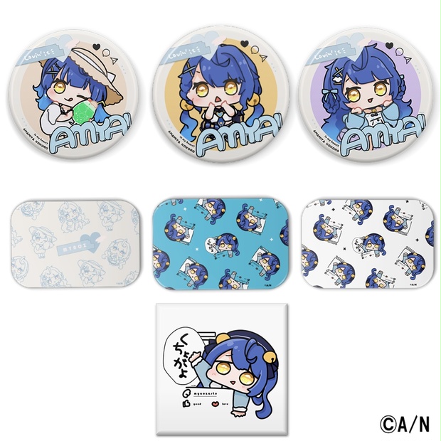 天宮こころ 夏グッズ2023/缶バッジ - にじさんじ公式 - BOOTH