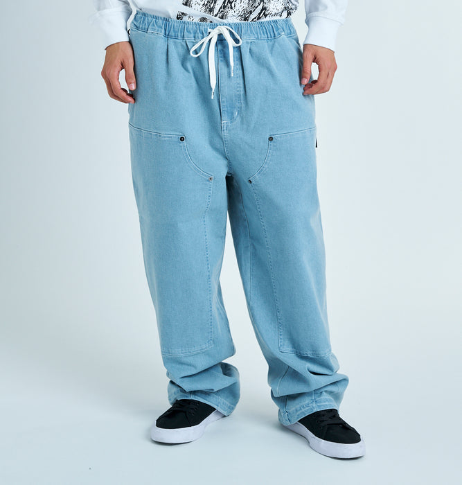 OUTLET】DC Shoes 24 SUPERWIDE BAGGY DOUBLE KNEE PANT
