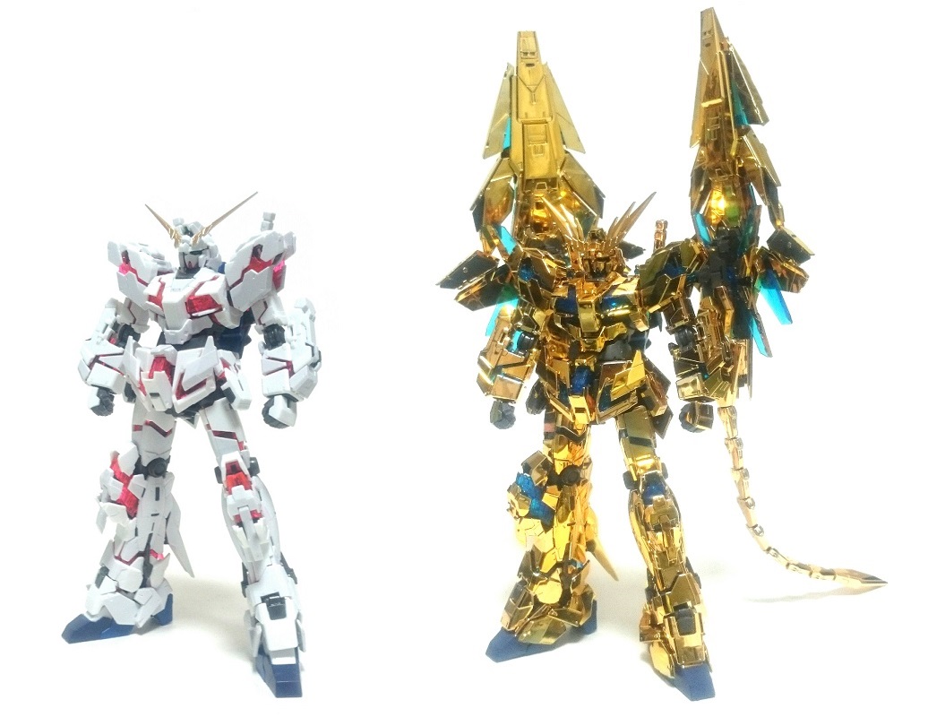 RG ユニコーンガンダム3号機 フェネクス（ナラティブVer.） レビュー