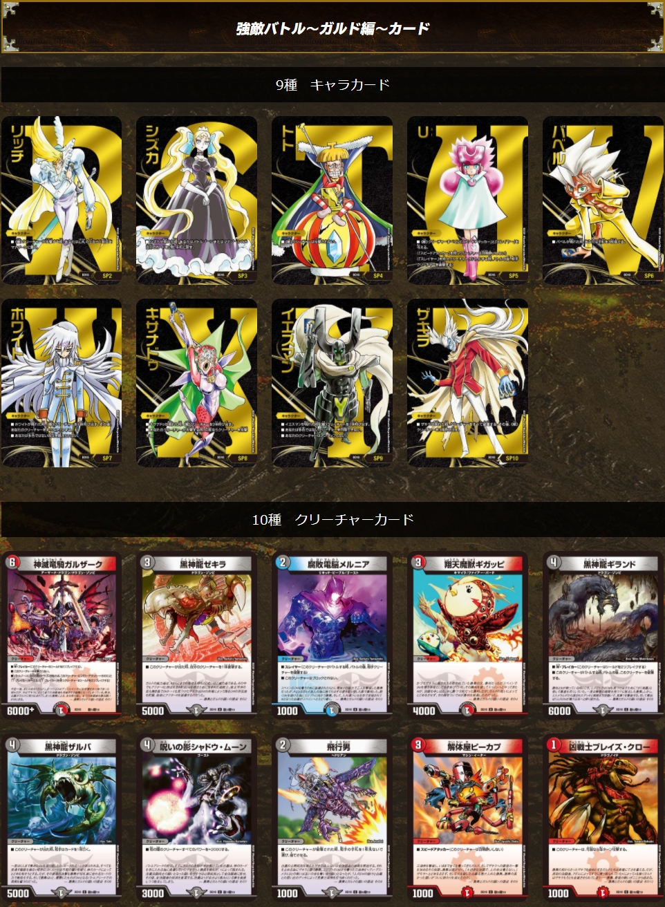 デュエルマスターズ】20thクロニクルデッキ「決闘!! ボルシャック