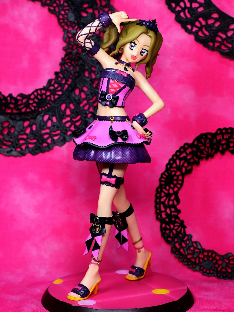 アイカツ 大地のの 白樺リサ シルキーラブデビルコーデ アイカツ 大地