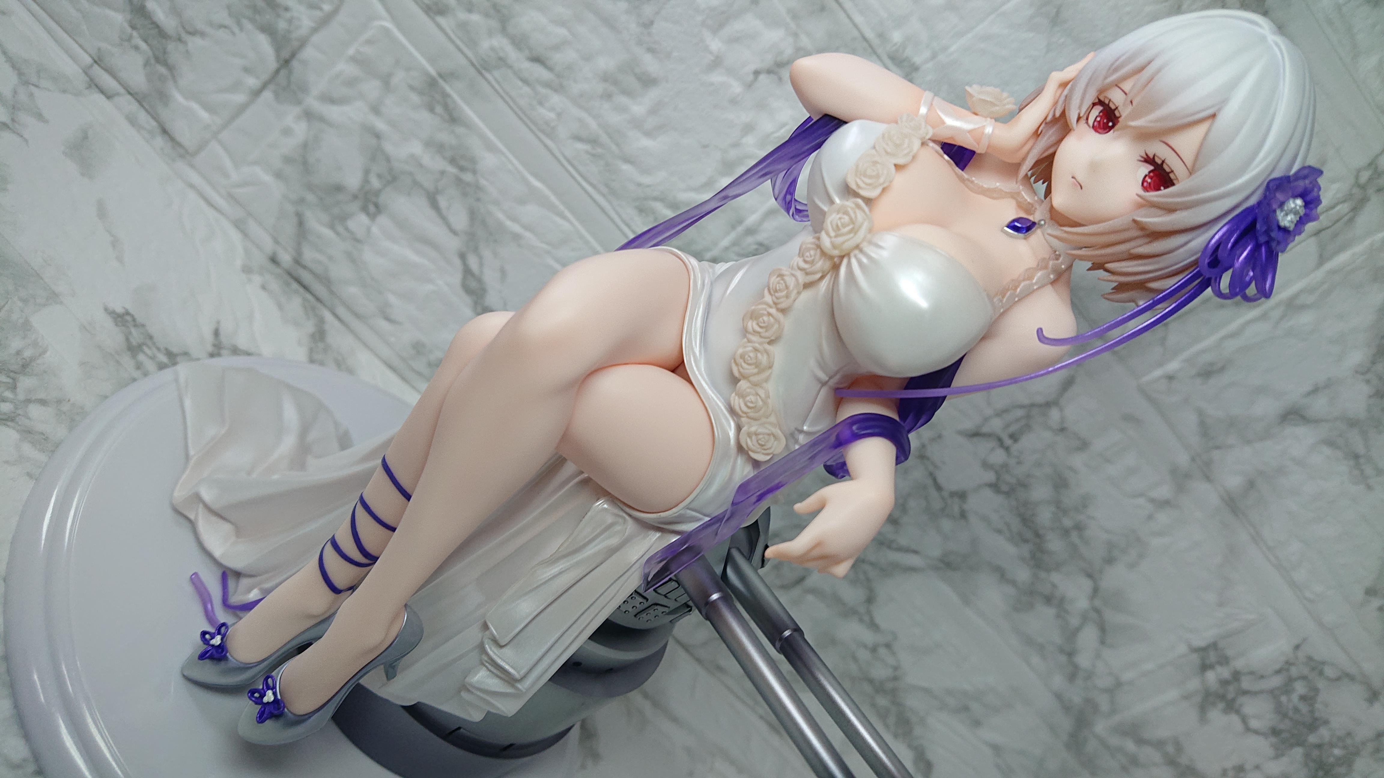 フィギュアレビュー ： アズールレーン シリアス ホワイトローズ 1/7