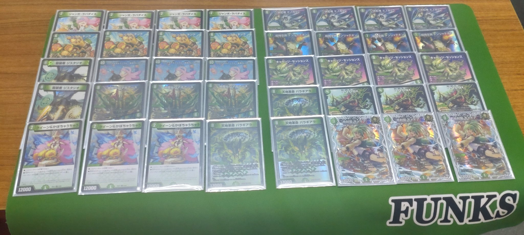 デュエマ オリジナルCS】「ファンクスCS(2025/8/3)」結果 緑単