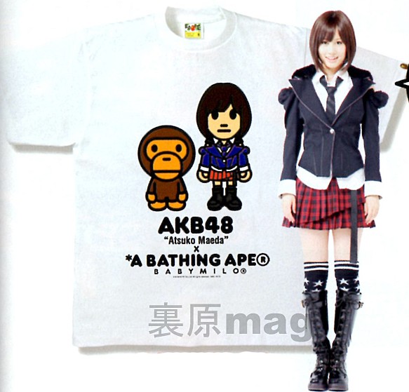 AKB48 x A BATHING APE コラボTシャツ - abathingape