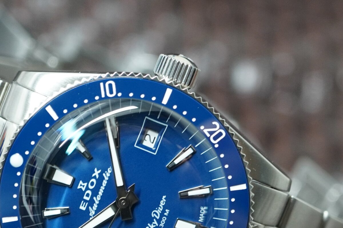 EDOX ミリタリーウォッチの復刻コレクション【スカイダイバー