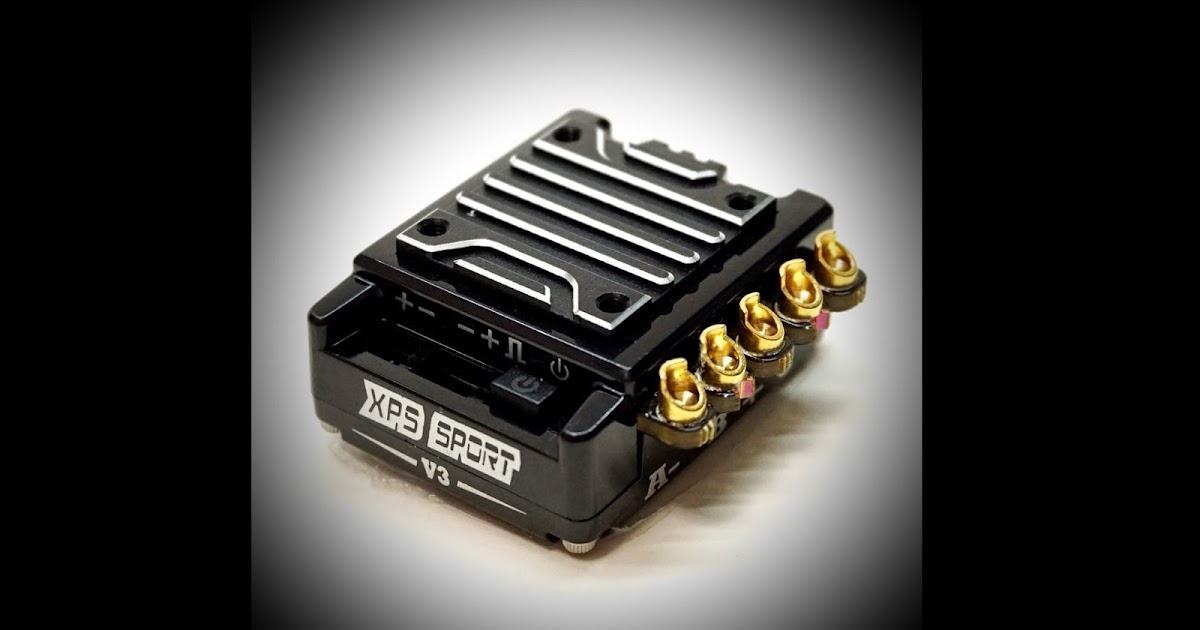Team Powers「XPS Sport V3(100A) ESC」登場|ラジコンもんちぃ - オフ