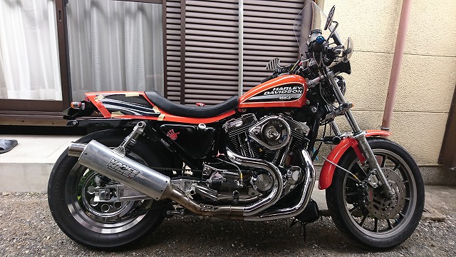 がるーだのターコイズ スポーツスター (garuda's turquoise sportster