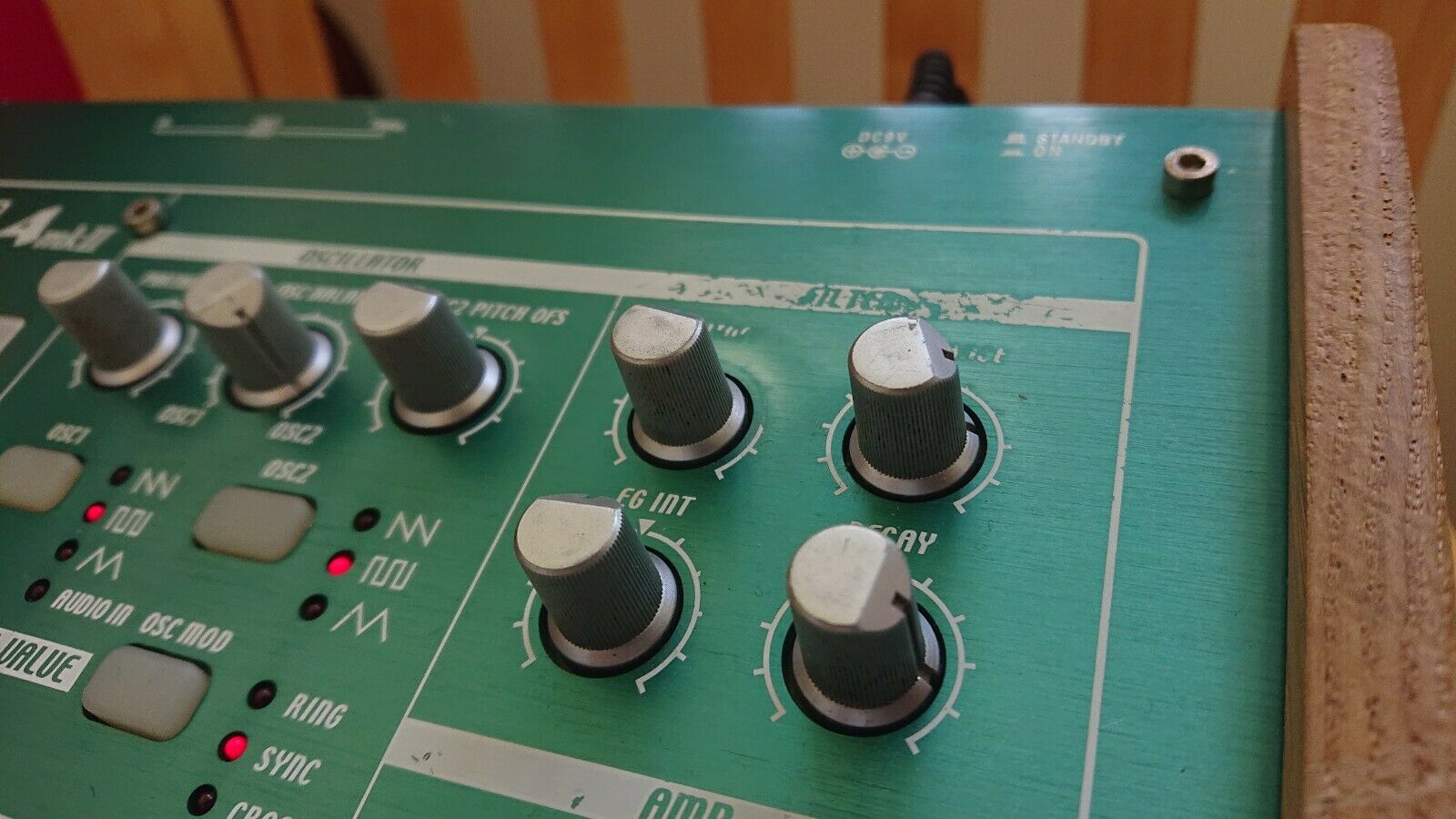 MATRIXSYNTH: Korg Electribe EA-1 MK2 w/ Wood Side Panels