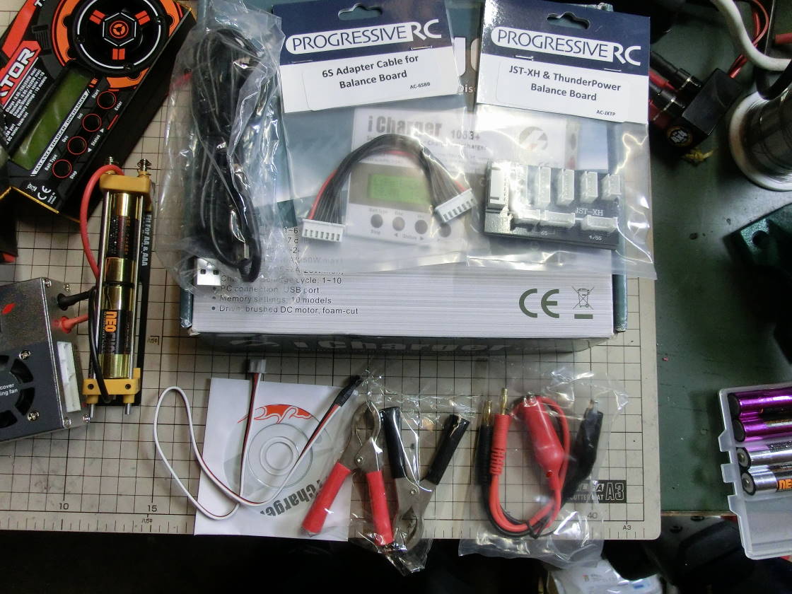 Turnigy Reaktor 250W 10A 1-6S Balance Charger-まめ模型