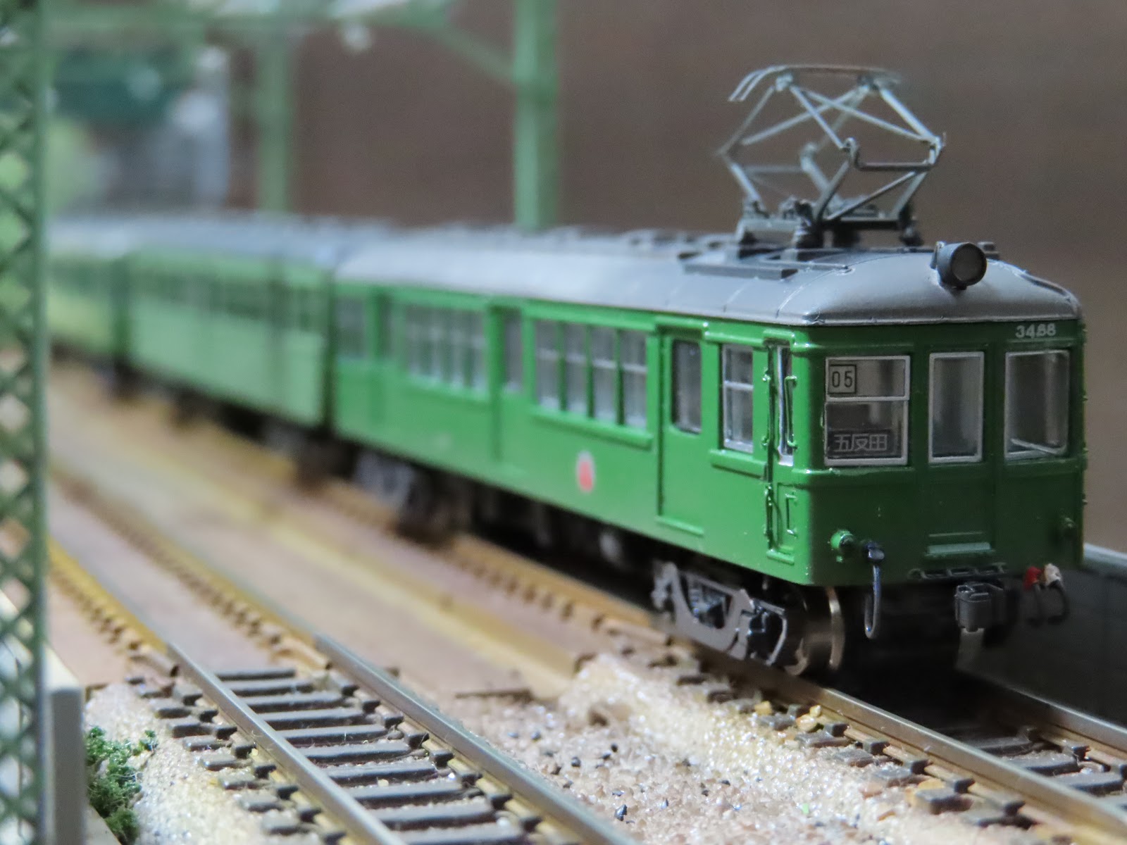 ハマちどり写真帖: 追究！ 東急デハ3450②【鉄コレ】