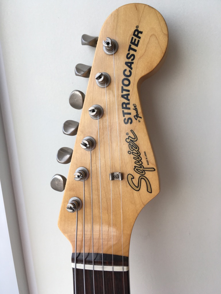 Rex and the Bass: 1983 Fender Japan JV-Series Squier Stratocaster