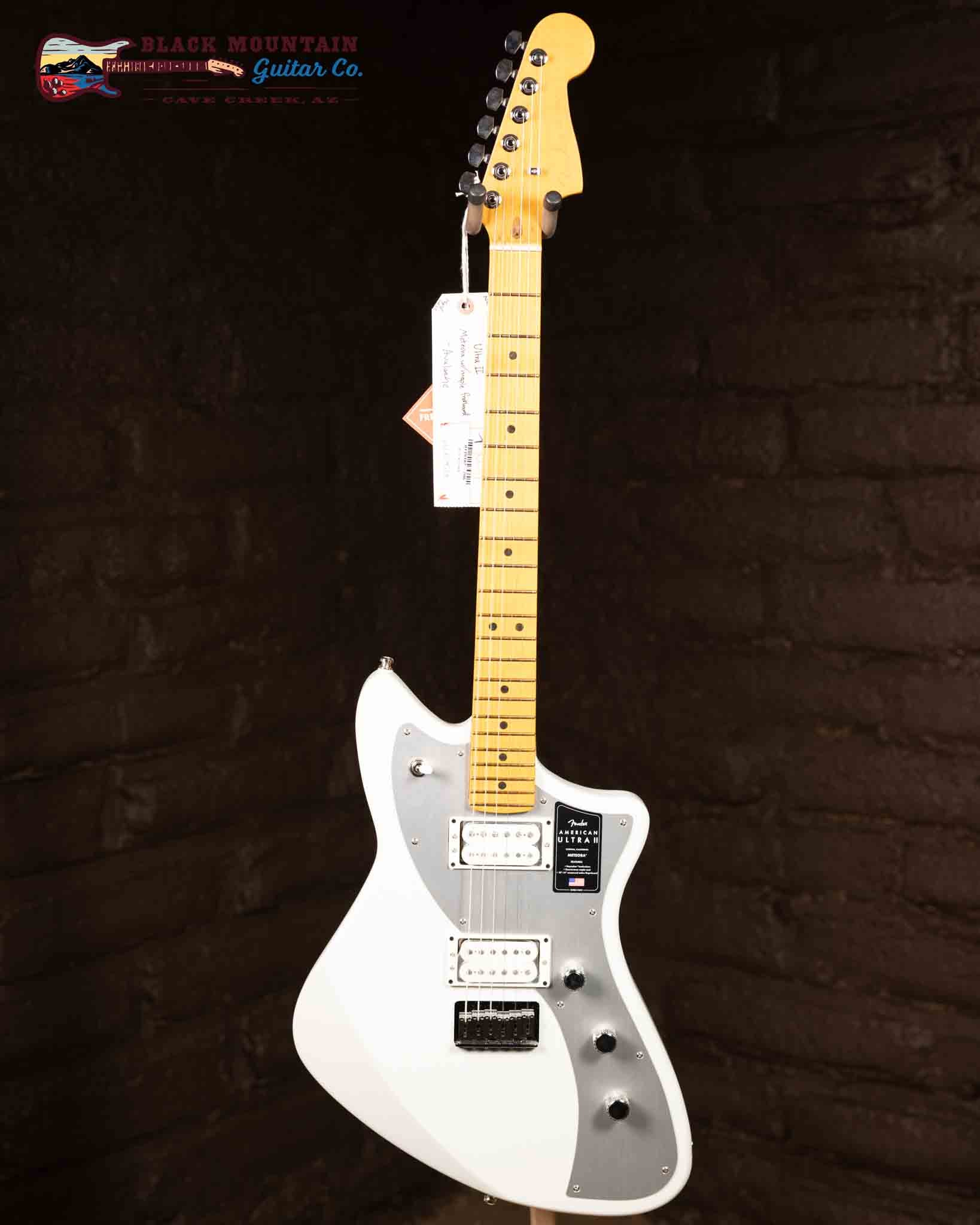 Fender American Ultra II Meteora, Maple Fingerboard - Avalanche
