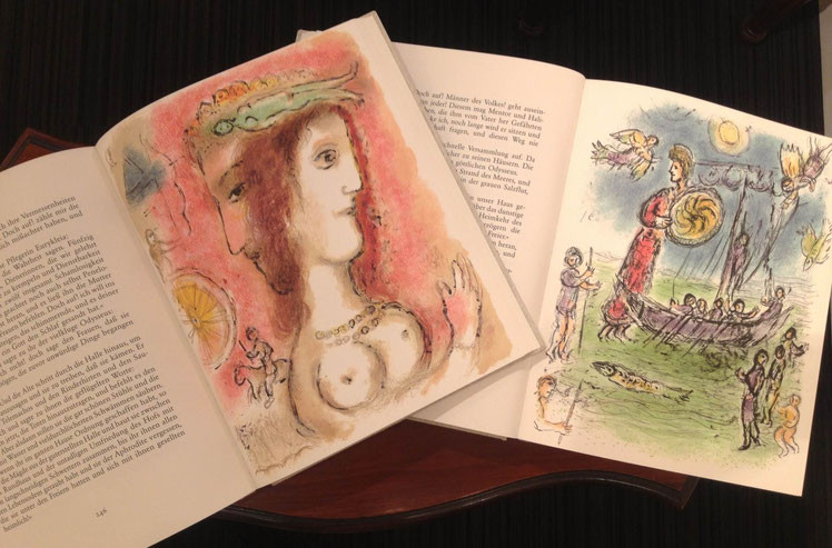 シャガール挿画本「オデュッセイア」のご紹介 | アトリエ・ブランカ 新