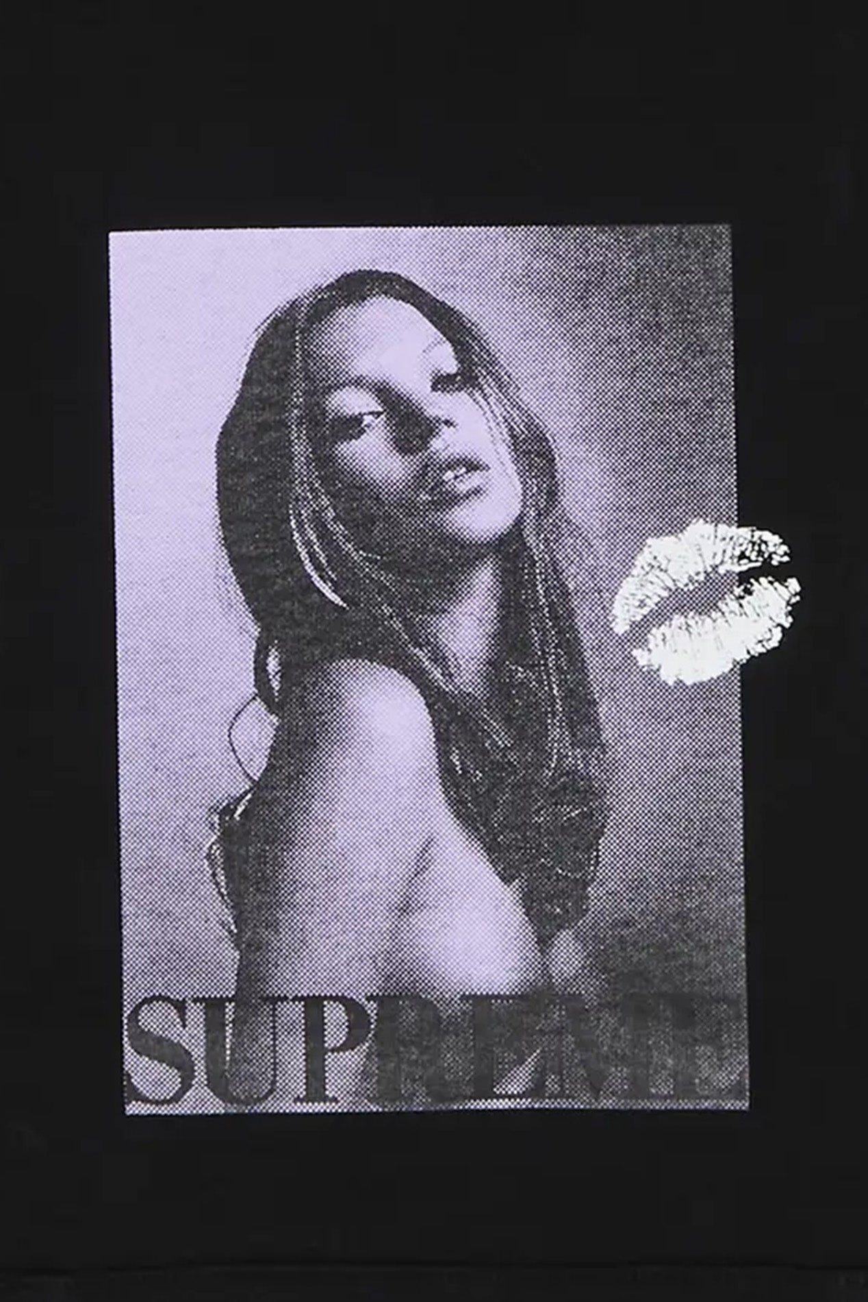 Supreme Kate Moss Hooded Sweatshirt Black – blueandcream