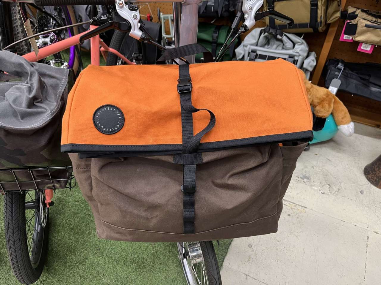 FAIRWEATHER* brompton bag - BLUE LUG BLOG | 自転車店 ブルーラグ
