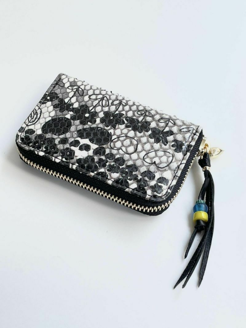 ルーラブーラパイソンコンパクトウォレット | ブルーナボイン