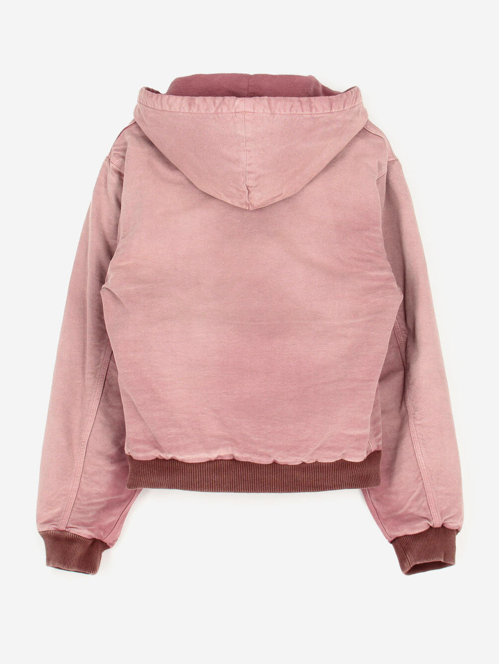 AURALEE | PRODUCT DYED ORGANIC COTTON DUCK SHORT ZIP PARKA MEN