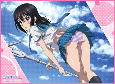 TCG万能プレイマット ストライク・ザ・ブラッドFINAL「姫柊 雪菜