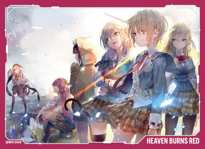 ブロッコリーキャラクタースリーブ ヘブンバーンズレッド「第31A部隊