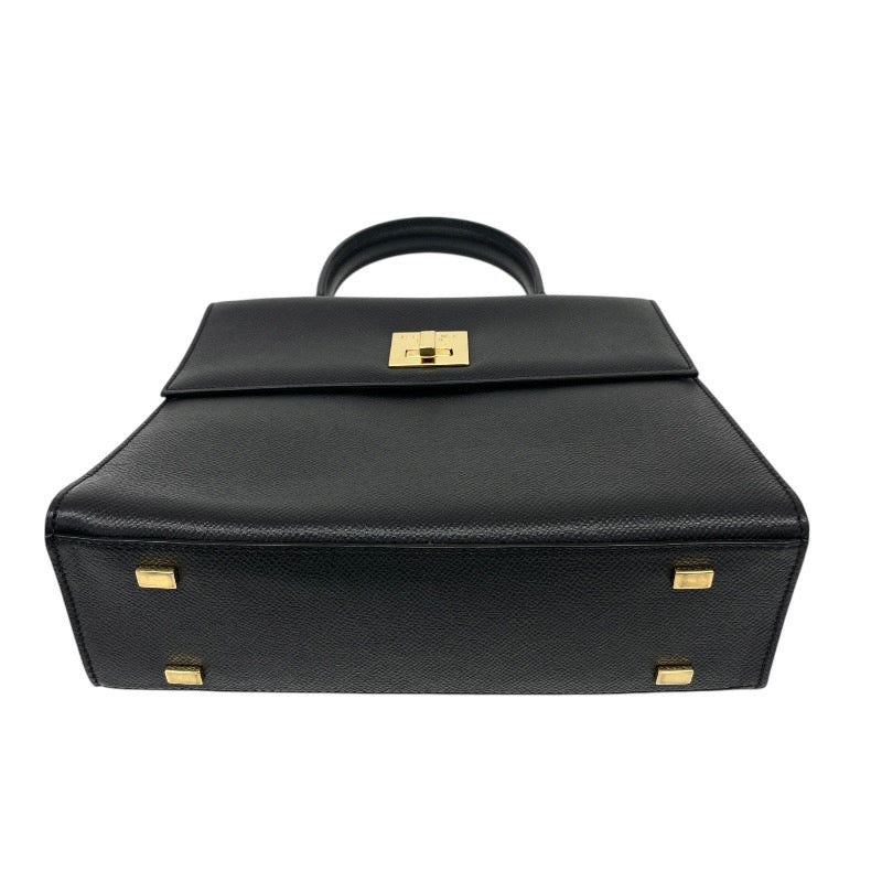 CELINE】セリーヌ トップハンドル MC98/1 ハンドバッグ レザー