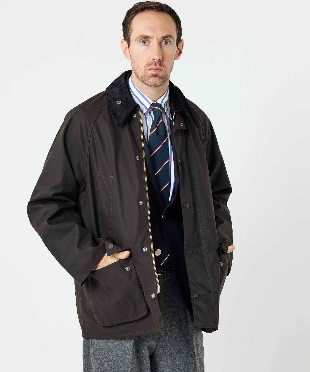 別注]オーバーサイズ ビデイル(ワックスド コットン)(UNISEX) 全1色